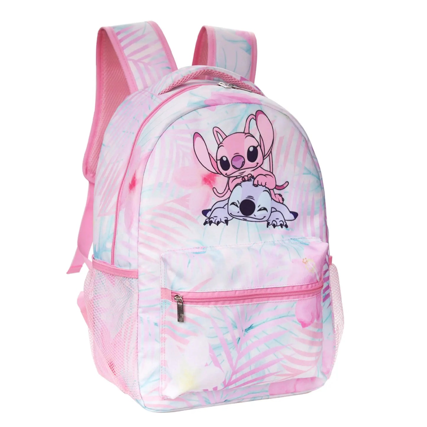 Lovely Stitch Backpacks Software Lilo And Stitch Women Girls School Bags Gradient Ramp Color Cartoon Travel Mochilas bolso mujer